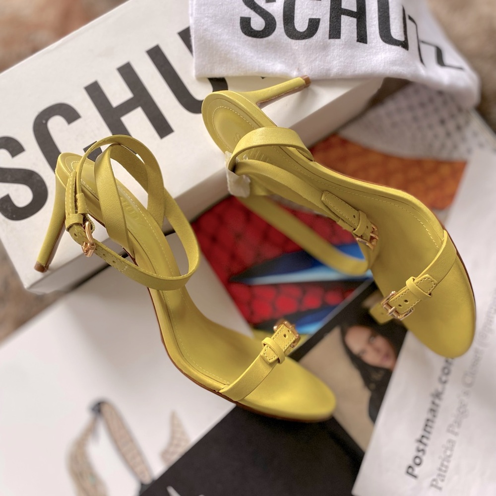 Schutz Aurora Mid Stiletto Heels - Picture 12 of 16